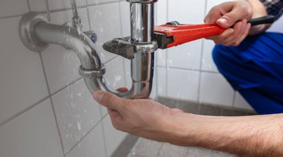 Gas tankless water heater installation in Kevin, MT